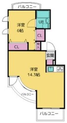 ユーコート池上の物件間取画像